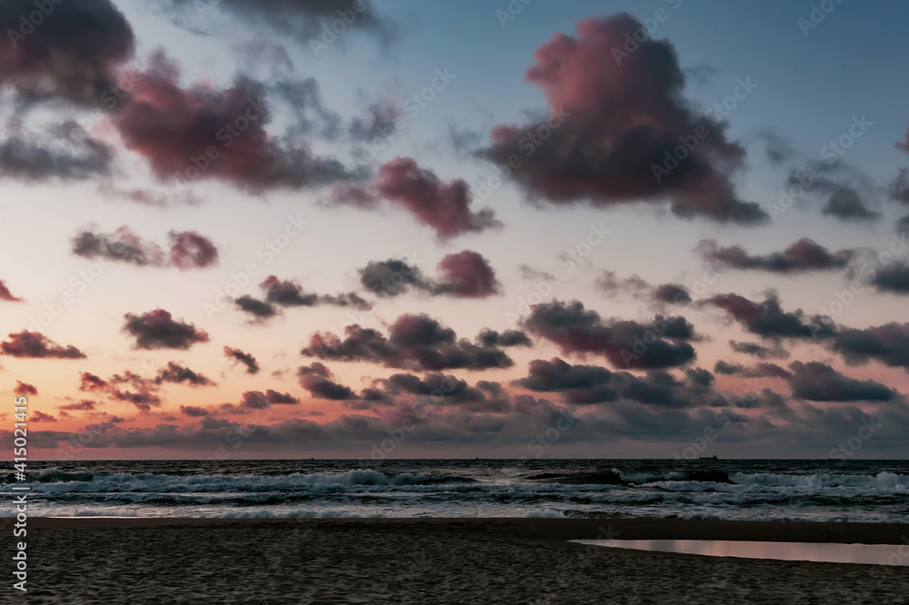 Piękna plaża w Jastrzębiej Górze