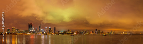 Wallpaper Mural Australia, Perth, Swan River, City and river at sunset Torontodigital.ca