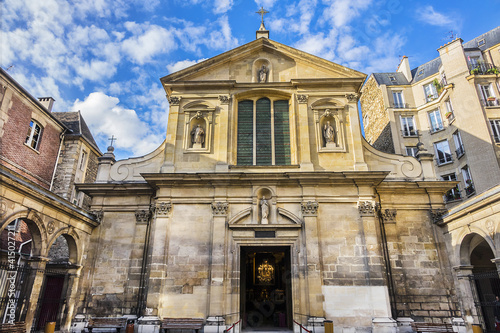 Εκτύπωση καμβά Church Saint-Joseph-des-Carmes (Eglise Saint-Joseph-des-Carmes) - Roman Catholic church located at 70 rue de Vaugirard in Paris
