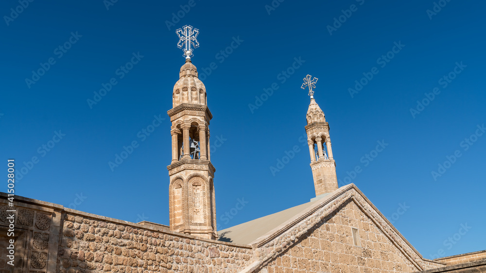 Mor Gabriel Deyrulumur Monastry is the oldest surviving Syriac Orthodox monastery, Turkey