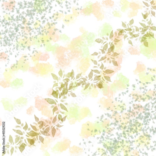 abstract floral background © sinevaiko