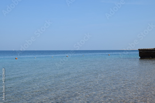 The red sea  reefs  by boat to the reef  snorkeling  tourist boat  Hurgharda  Egypt