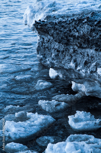 ice in the sea