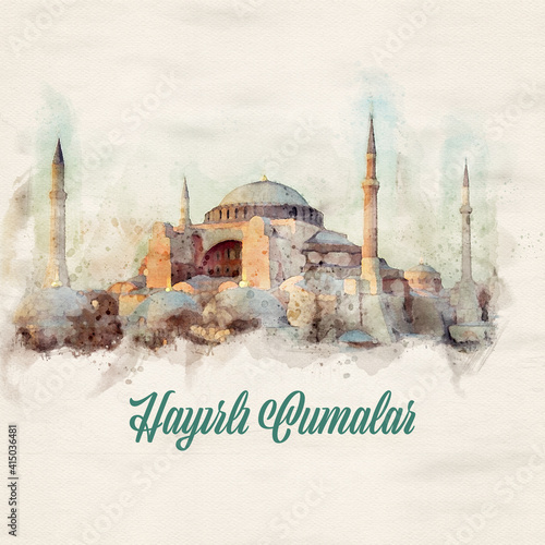 Holy day in the religion of Islam; Friday. Translation: 