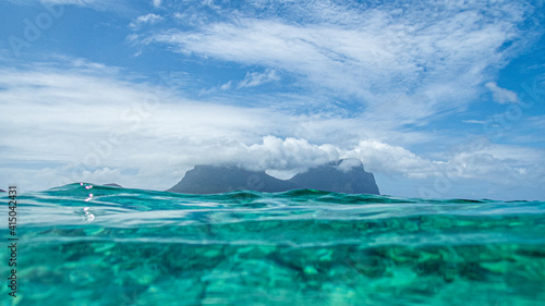 Lord Howe Island from the sea