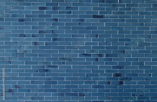 Old blue wall