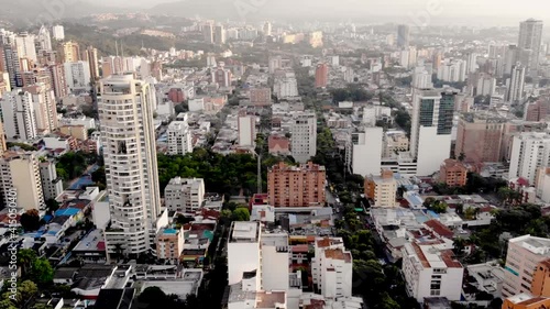 aerial view  city