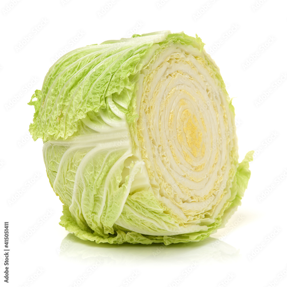 cabbage isolated on white background cabbage isolated on white background