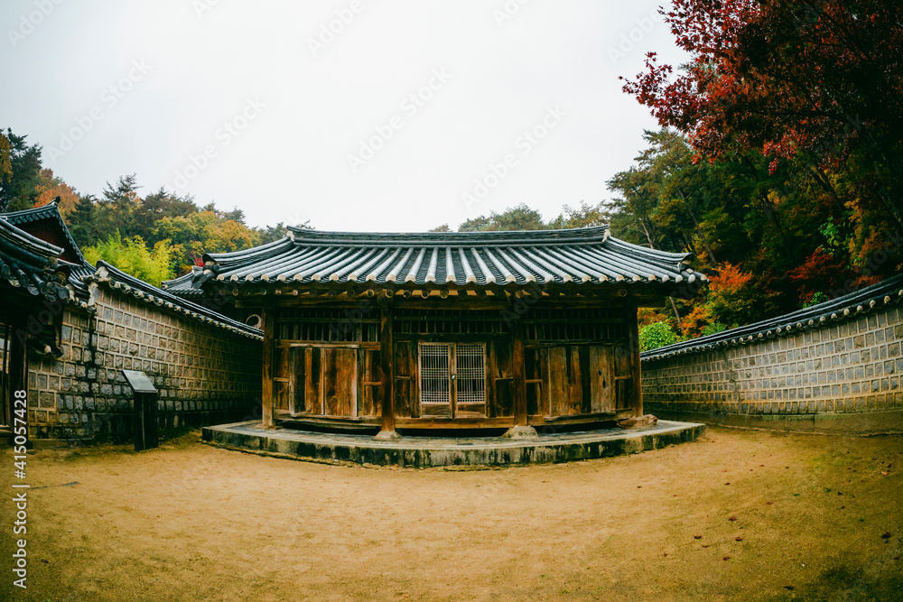 한국 서원 도산서원 가을