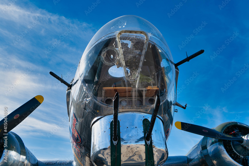 Fototapeta premium Boeing B-17 Flying Fortress Sentimental Journey Bomber