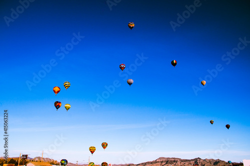 hot air balloons