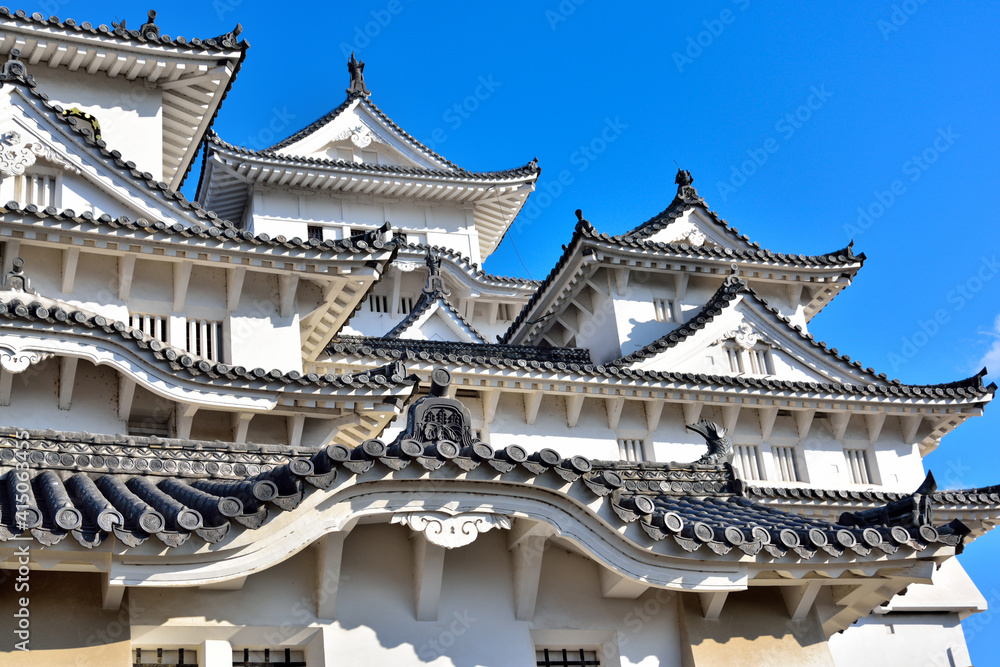 国宝姫路城の天守閣