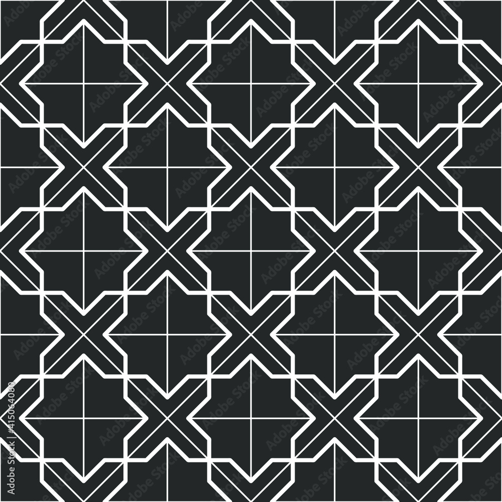 Art deco seamless pattern background.