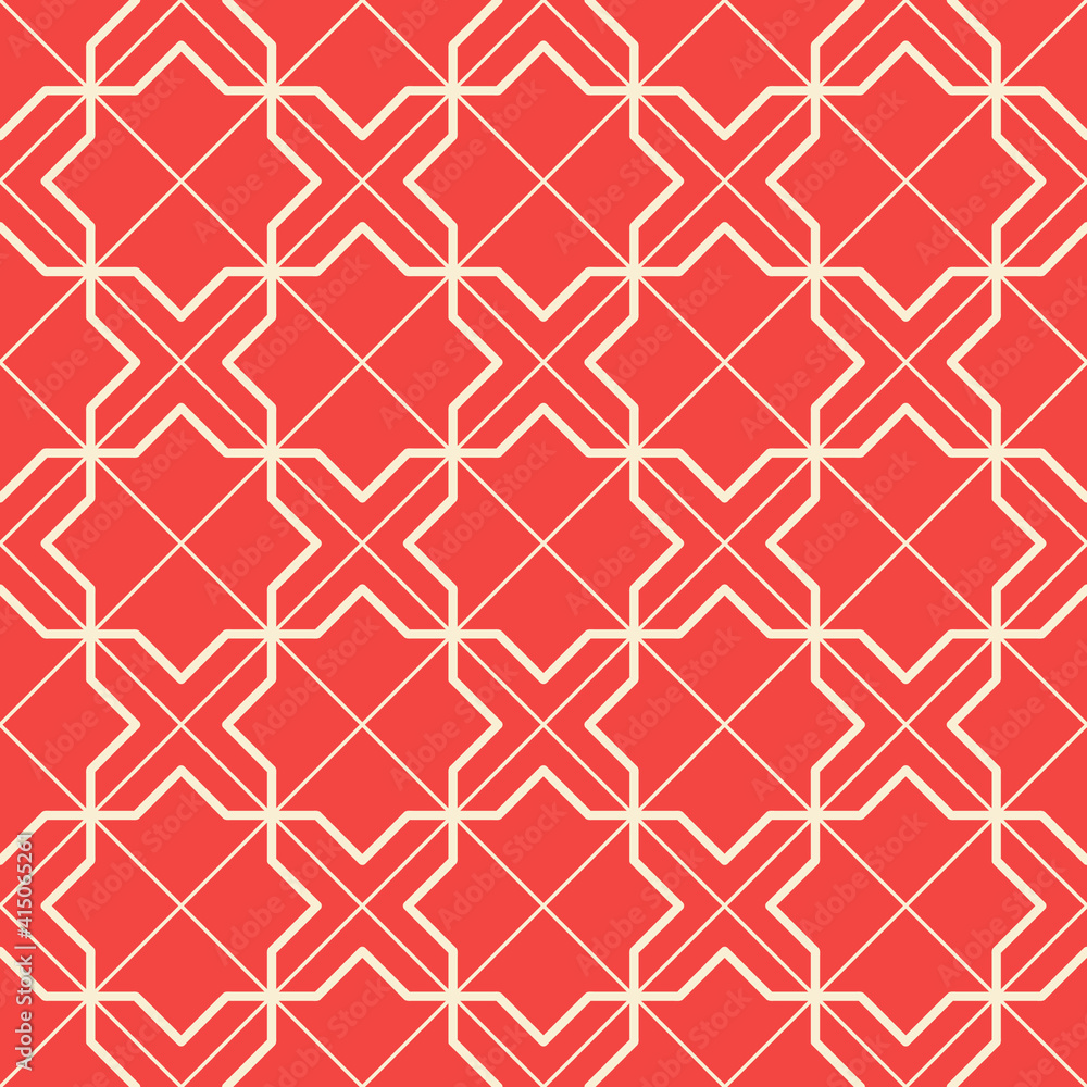 Fototapeta premium Art deco seamless pattern background.