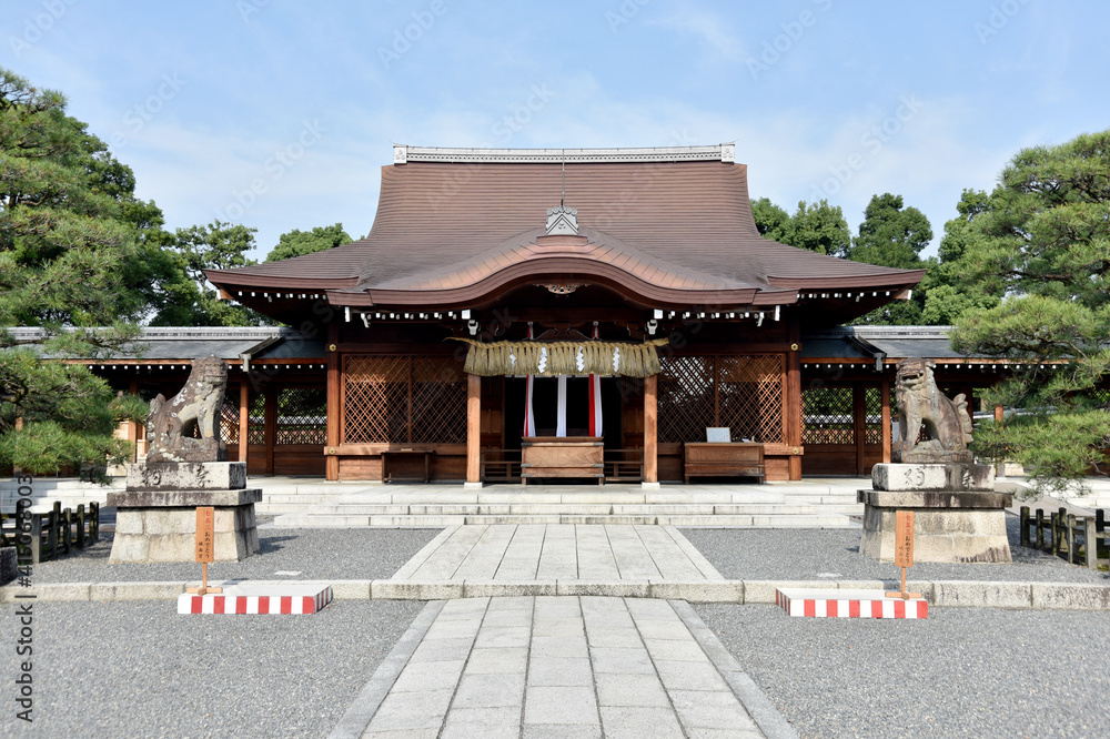 城南宮　前殿　京都市