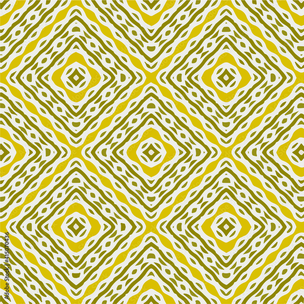 Seamless vector pattern in geometric ornamental style Seamless vector pattern in geometric ornamental style