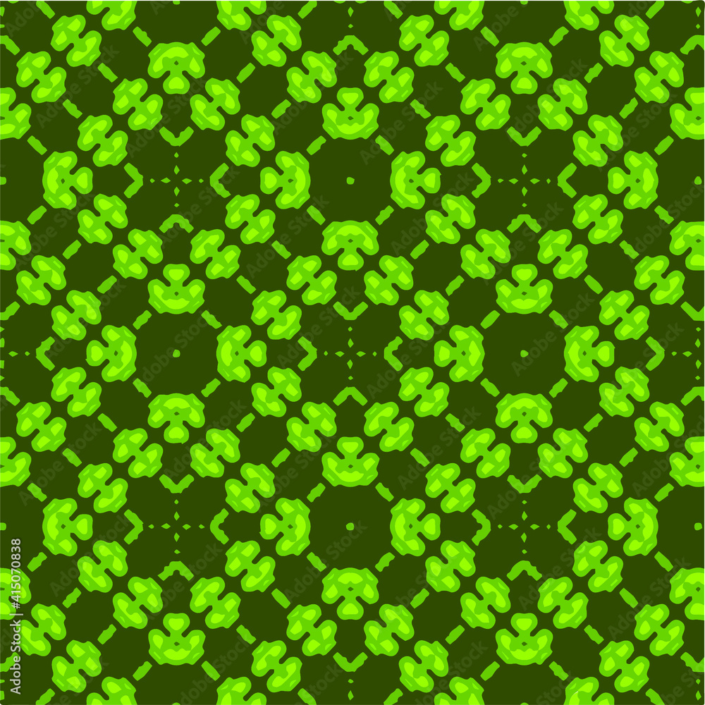 Seamless vector pattern in geometric ornamental style Seamless vector pattern in geometric ornamental style