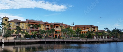 panorama of the town of porto country