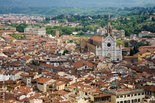 Italy, Florence. Overview of city.