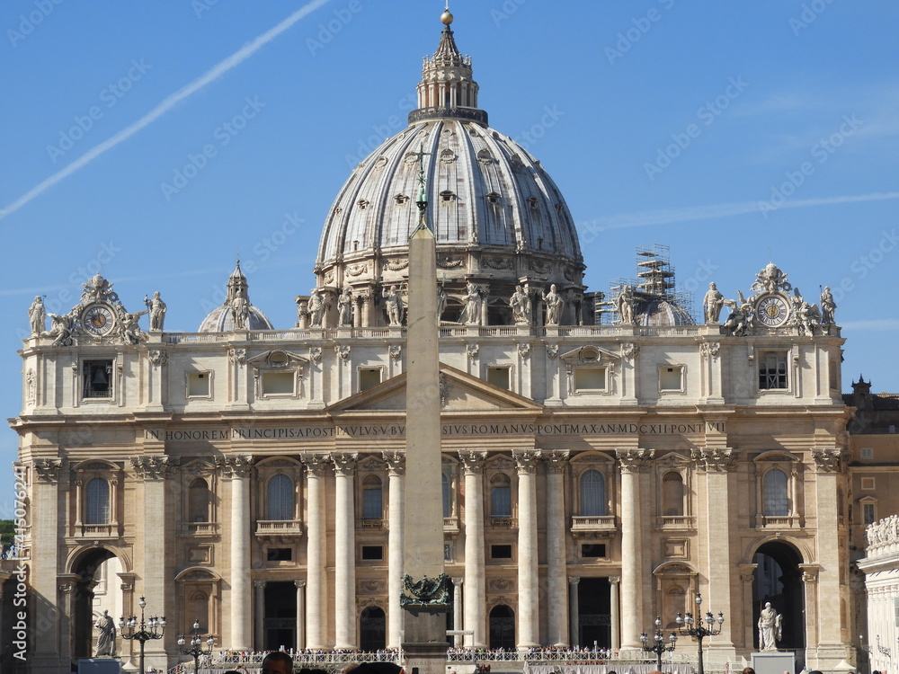 Recorrido arquitectónico en Italia. Ciudad de Roma. Vaticano.