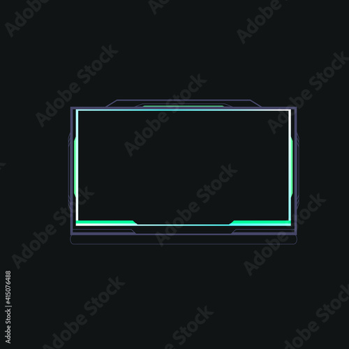 twitch overlays, twitch screen, vector, web, web cam, web camera, webcam