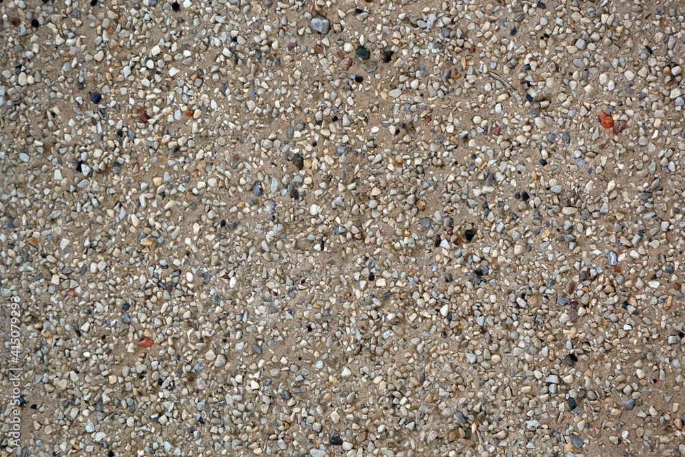 Full frame image of a concrete surface covered with gray fine gr Full frame image of a concrete surface covered with gray fine gr