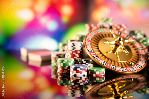 Canvas Print Casino theme