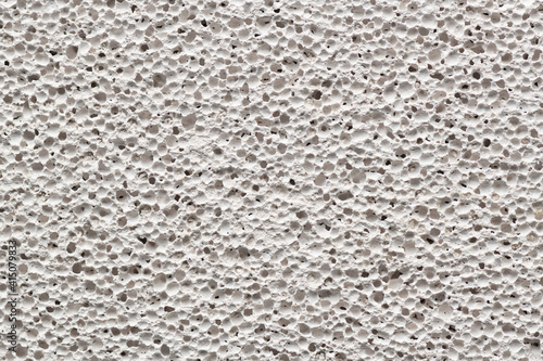 texture of porous spongy stone close up