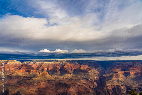 The Grand Canyon in the morning light
