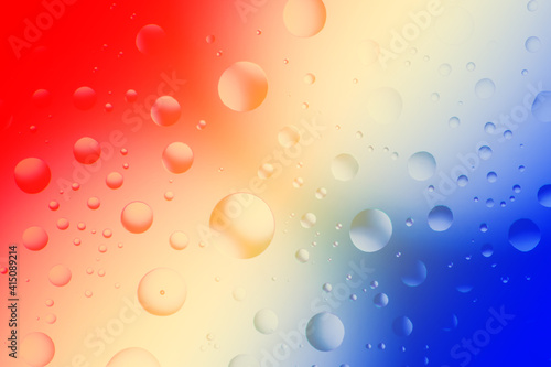 Abstract background. Close-up shot of of water droplets.