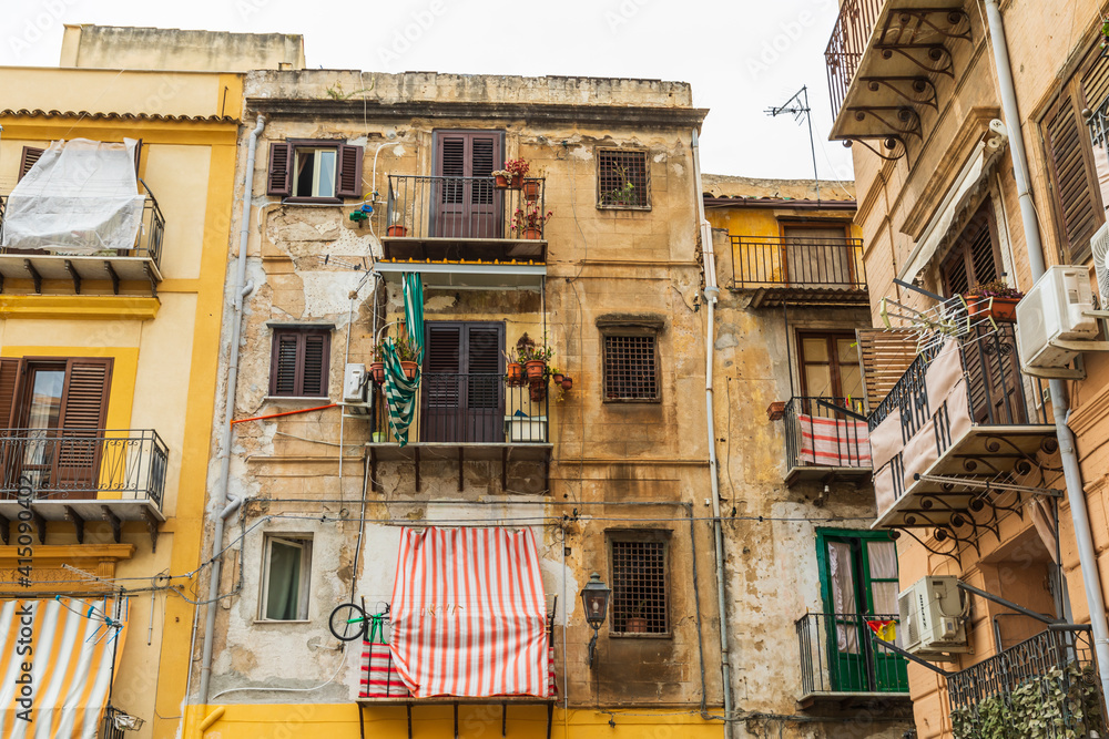 Obraz na plátně Italy, Sicily, Province of Palermo, Palermo