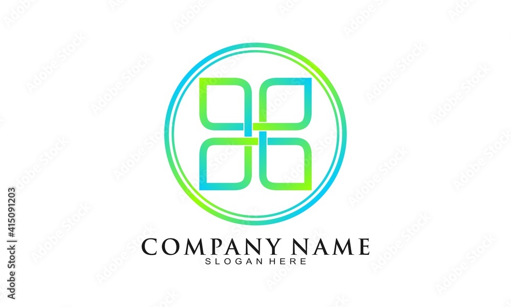 Fototapeta premium Creative square vector icon