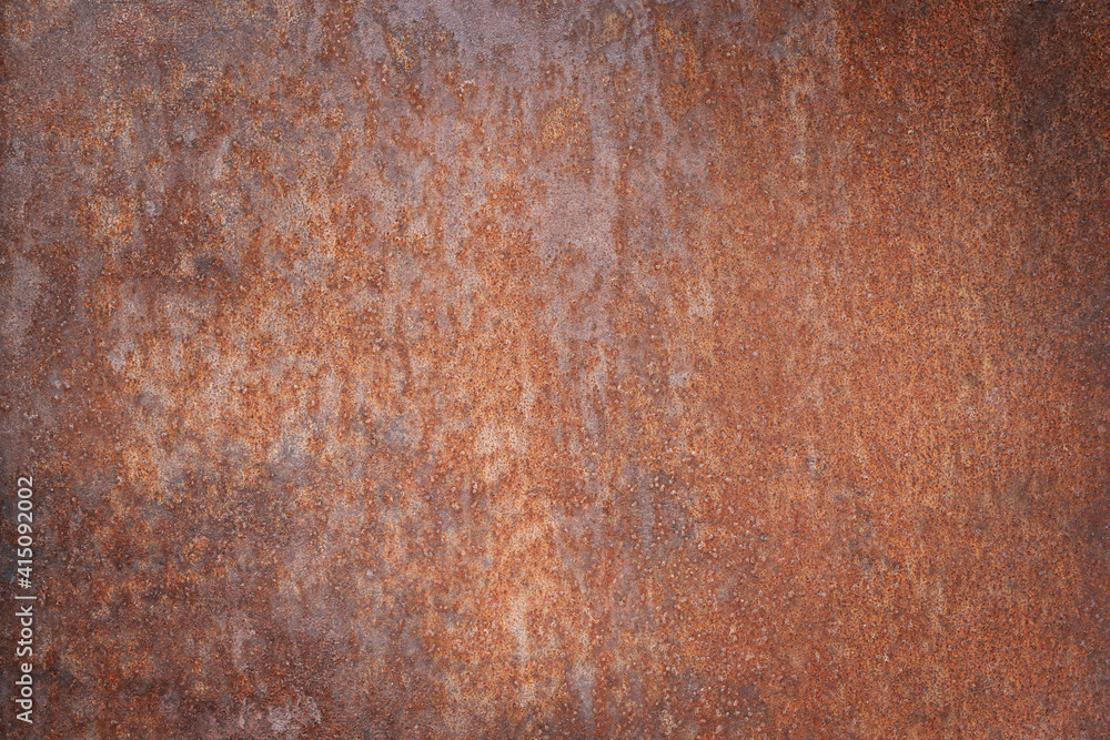 Metal textured orange oxidized background Metal textured orange oxidized background