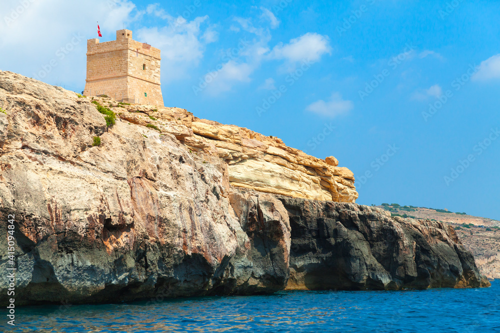 Torri Xutu. Ancient watch tower, Malta