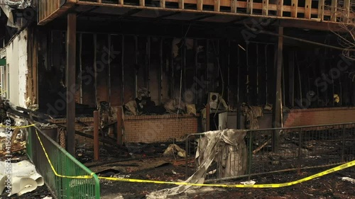 Fire damage to historic Krispy Kreme location in downtown Atlanta