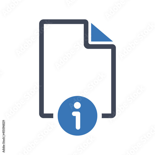 File info icon