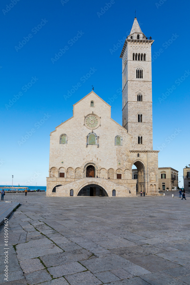 Italy, Apulia, Province of Barletta-Andria-Trani, Trani. San Nicola Pellegrino cathedral.