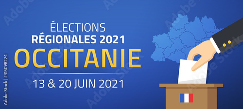 Élections Régionales 2021 en France, Occitanie, 13 et 20 Juin 2021
