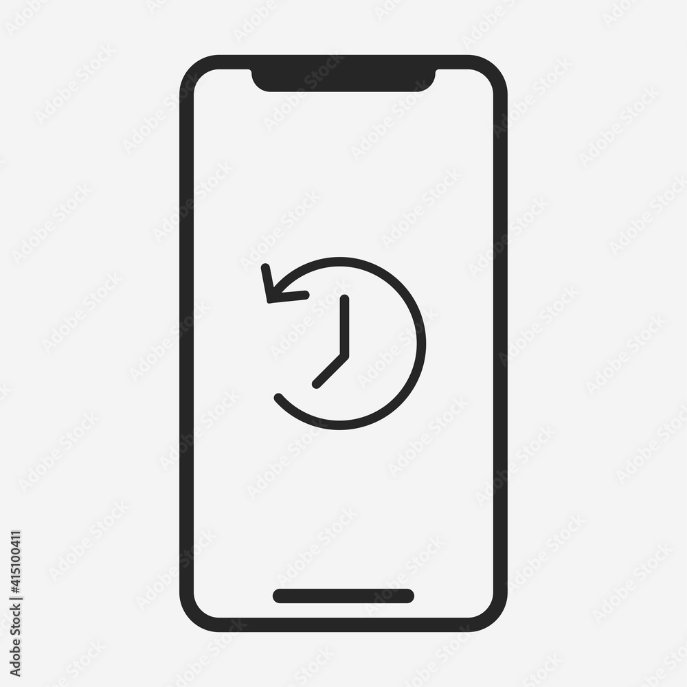 Smartphone icon isolated on background. Gadget symbol modern, simple, vector, icon for website design, mobile app, ui. Vector Illustration Smartphone icon isolated on background. Gadget symbol modern, simple, vector, icon for website design, mobile app, ui. Vector Illustration
