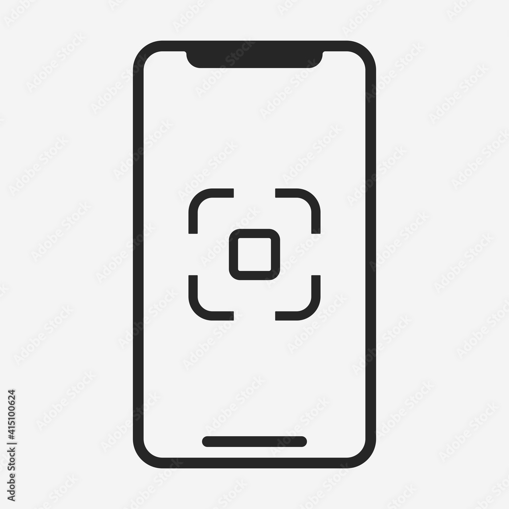 Smartphone icon isolated on background. Gadget symbol modern, simple, vector, icon for website design, mobile app, ui. Vector Illustration Smartphone icon isolated on background. Gadget symbol modern, simple, vector, icon for website design, mobile app, ui. Vector Illustration