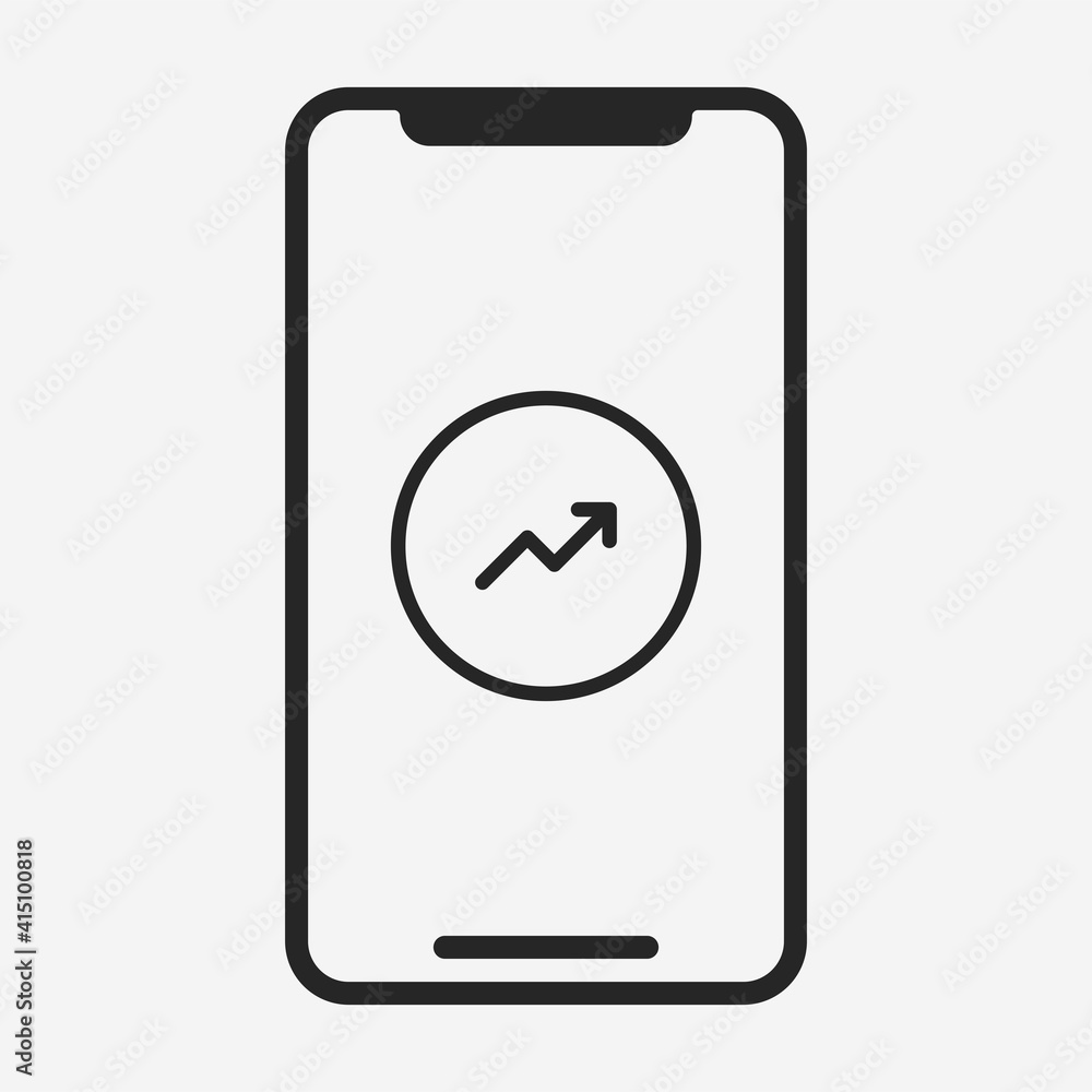Smartphone icon isolated on background. Gadget symbol modern, simple, vector, icon for website design, mobile app, ui. Vector Illustration Smartphone icon isolated on background. Gadget symbol modern, simple, vector, icon for website design, mobile app, ui. Vector Illustration