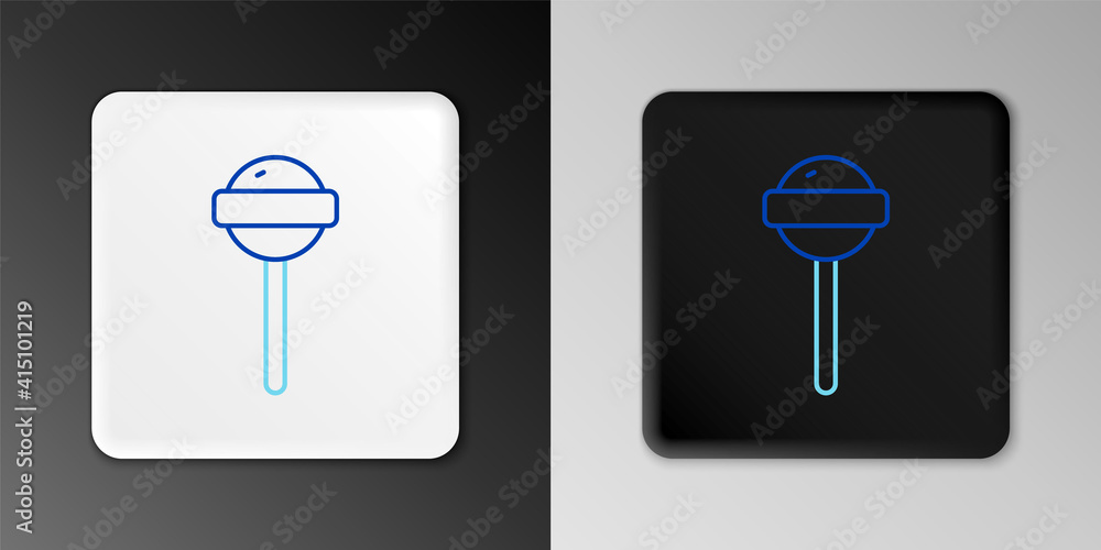 Line Lollipop icon isolated on grey background. Food, delicious symbol. Colorful outline concept. Vector. Line Lollipop icon isolated on grey background. Food, delicious symbol. Colorful outline concept. Vector.