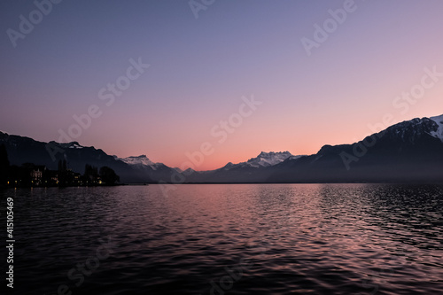 Vue du lac Léman