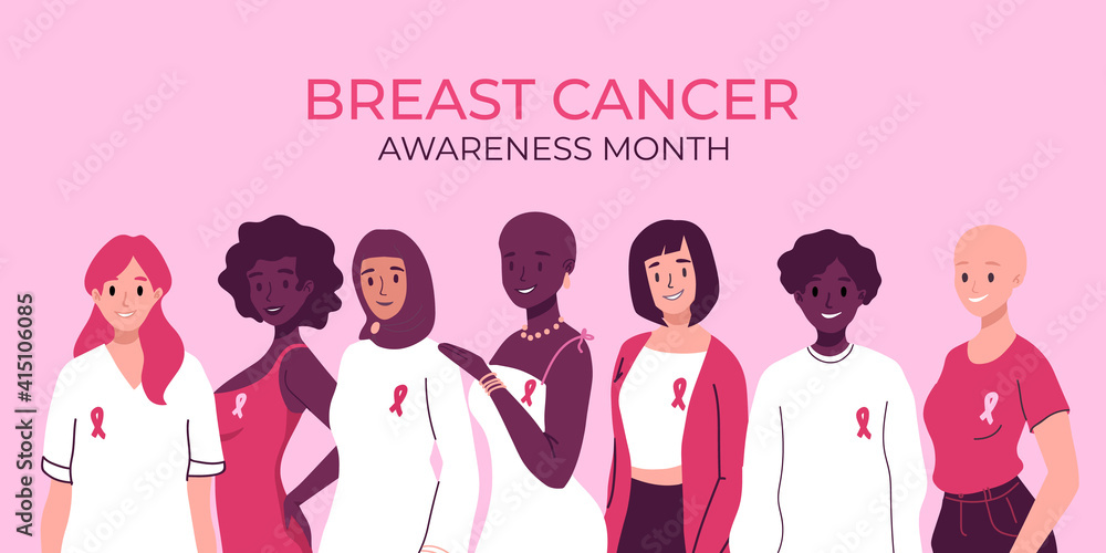Breast Cancer Awareness Month Flyer Template v2