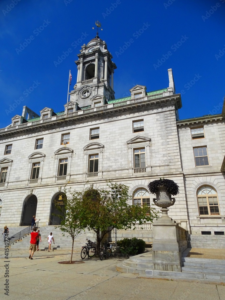 Obraz premium North America, United States, State of Maine, city of Portland, City Hall