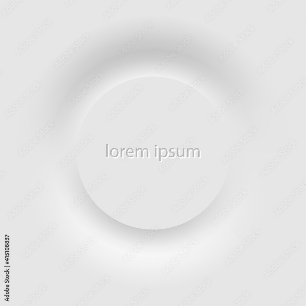 3d technology background in neomorphism style. 3d technology background in neomorphism style.