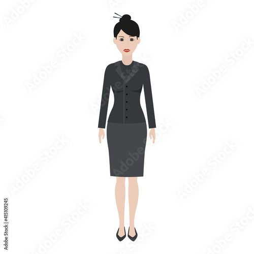 Office Woman Icon