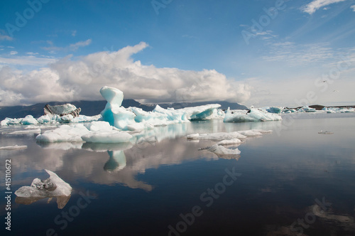 Lagune de glace de Jorkusalon en Islande