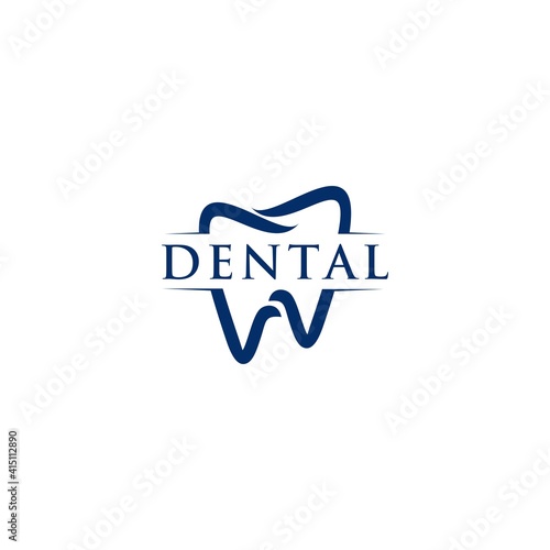 Dental Practice Logo Design Vector