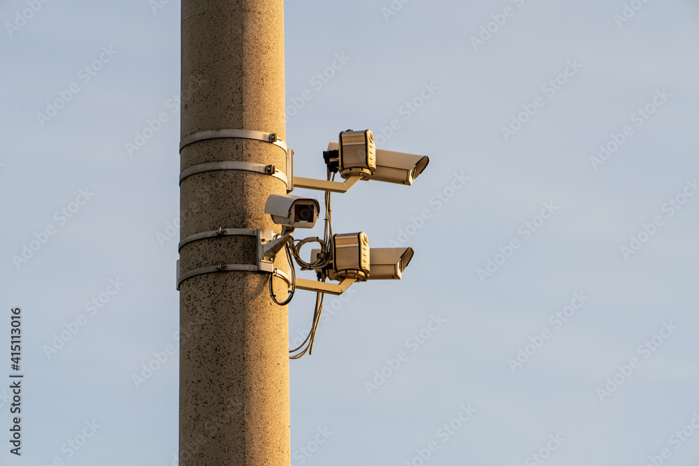 Fototapeta premium Überwachungskamera
